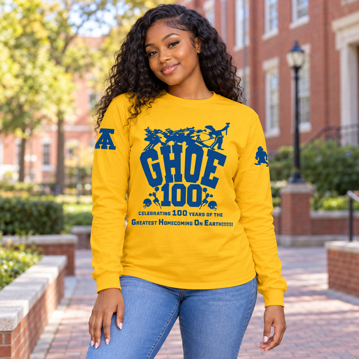GHOE 100 Gold Long Sleeve
